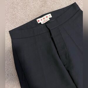 Marni Black Loose Fit Trousers